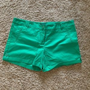 NWOT Size 12 The Limited Green Shorts
